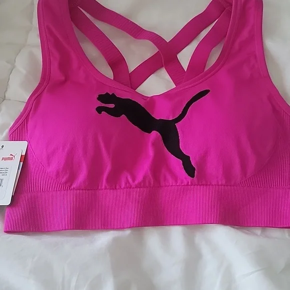 Puma Pink Bras and Old Navy Bras - Picture 1 of 8